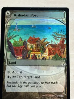 Magic MTG Mystery Booster 2 Rishadan Port FOIL Future Sight Frame NEAR MINT NM - Image 3