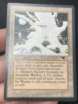 ***Mishra's Factory Winter*** MTG Antiquities Magic Kid Icarus - Image 3