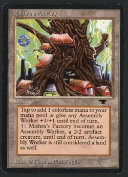 ***Mishra's Factory Spring*** MTG Antiquities Magic Kid Icarus - Image 1