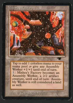 ***Mishra's Factory Fall*** MTG Antiquities Magic Kid Icarus - Image 1