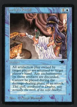 ***Hurkyl's Recall*** MTG Antiquities Magic Kid Icarus - Image 1