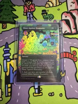 Magic: The Gathering Slime Against Humanity Secret Lair Foil Borderless - Image 1