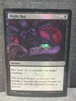 Blight Rot Lorwyn Eclipsed Foil - Image 1