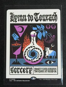 MTG Secret Lair Encyclopedia of Magic the Gathering Hymn to Tourach RARE - Image 1
