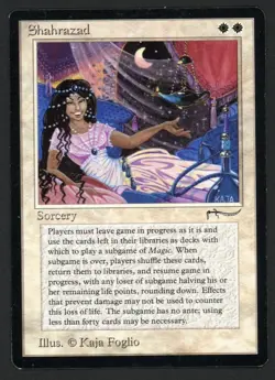 ***Shahrazad*** MTG Arabian Nights Magic Kid Icarus - Image 1