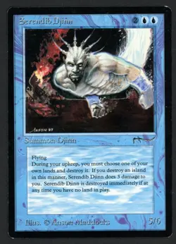 ***Serendib Djinn*** MTG Arabian Nights Magic Kid Icarus - Image 1
