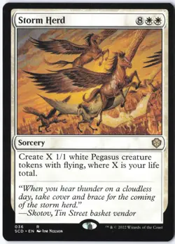 Storm Herd R Starter Commander Decks 36 LP - Image 1