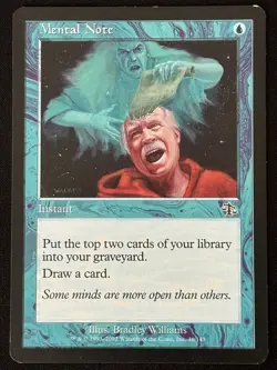1x MTG Mental Note - Judgment (JUD) #46 - Magic the Gathering - Image 1