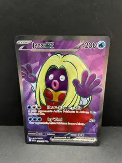2023 Pokemon Jynx ex Ultra Rare 191/165 MEW 151 Near Mint - Image 1