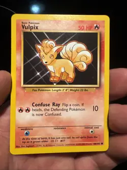 Vulpix - 4th Print 1999-2000 - 68/102 Base Set - Pokemon TCG - Image 1