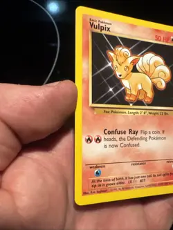 Vulpix - 4th Print 1999-2000 - 68/102 Base Set - Pokemon TCG - Image 2