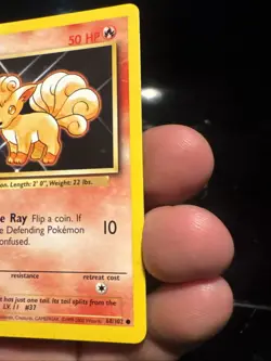 Vulpix - 4th Print 1999-2000 - 68/102 Base Set - Pokemon TCG - Image 4