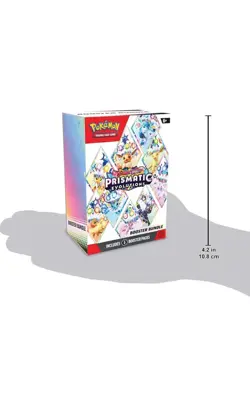 Pokemon Scarlet & Violet Prismatic Evolutions Booster Bundle (6 Packs) - Image 2