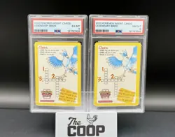 (2) 2000 Pokemon Legendary Birds PSA 6 & 8 - Image 1