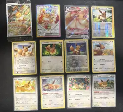 Eevee Pokemon Card Lot With Sealed Promo - Image 1