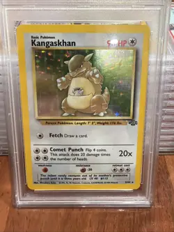 1999 POKEMON JUNGLE #5 KANGASKHAN-HOLO PSA 6 - Image 2