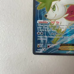 2015 Pokemon XY Roaring Skies Shaymin EX 106/108 Full Art Ultra Rare One Owner - Image 4