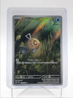 FEEBAS 2024 POKEMON SURGING SPARKS ILLUSTRATION RARE 198/191 Q5542 - Image 1