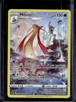 2022 Pokemon SWSH Silver Tempest Milotic Trainer Gallery Holo #TG02/TG30 - Image 1
