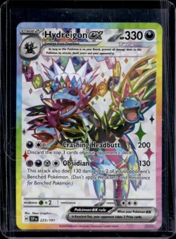 2024 Pokemon Surging Sparks Hydreigon Ex #223/191 - Image 1