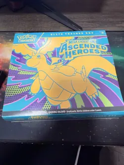 Pokemon Elite Trainer Box Ascended Heroes NEW SEALED IN HAND - Image 1