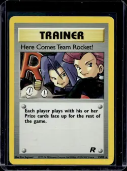2000 Pokemon Team Rocket Here Comes Rocket! #15/82 - Image 1