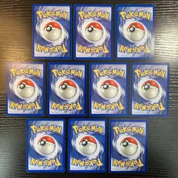 Pokemon First Edition Base Lot - Dark Dragonair, Eevee, Dark Golbat, Weezing - Image 2