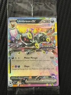 Umbreon ex 60/131 Stamped Sealed Pokemon TCG Prismatic Evolutions Promo - Image 1