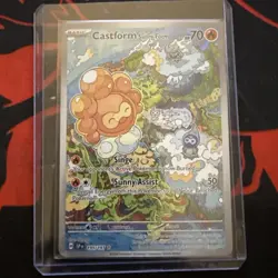Castform Sunny Form SV08: Surging Sparks - Pokemon NM 195/191 - Image 1