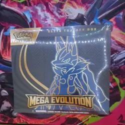 Pokemon Mega Evolution TCG Lucario Elite Trainer Box ETB New Factory Sealed - Image 1