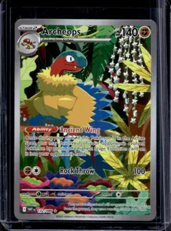 2025 Pokemon White Flare Archeops Illustration Rare #132/086 - Image 1
