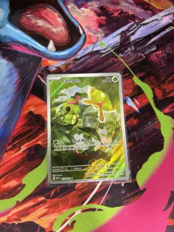 Pokemon TCG Caterpie 172/165 Scarlet & Violet 151 Holo Illustration Rare - Image 1