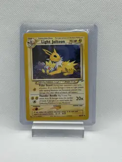 Pokemon Eeveeloution Neo Destiny Light Jolteon Light Vaporeon Light Flareon NM - Image 2