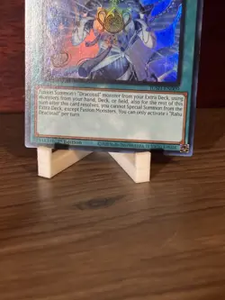 Rahu Dracotail JUSH-EN009 1st Edition Super Rare Foil Yu-Gi-Oh Spell Card - Image 4