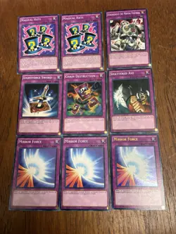 Vintage Lot Yugioh Card Collection 101 Card Stack - Image 4