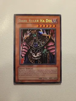 Dark Ruler Ha Des - MC1-EN006 - Limited - Secret Rare - LP - Image 1