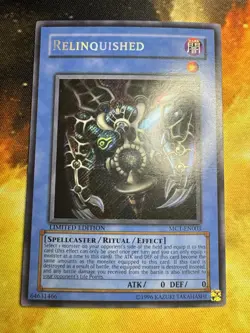Relinquished - MC1-EN003 - Secret Rare - Limited Edition Yugioh NM - Image 2