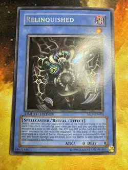 Relinquished - MC1-EN003 - Secret Rare - Limited Edition Yugioh NM - Image 3