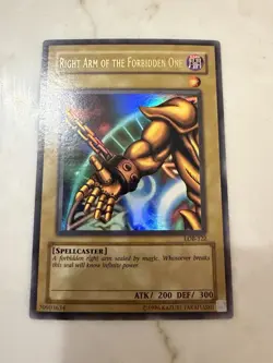 Yu-Gi-Oh! Exodia the Forbidden One. (Legs 1st edition) LOB - Image 3