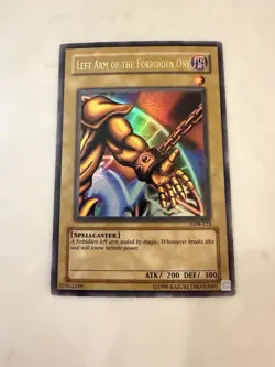 Yu-Gi-Oh! Exodia the Forbidden One. (Legs 1st edition) LOB - Image 4