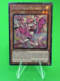 Yu-Gi-Oh Quarter Century Stampede LiveTwin Ki-sikil Collector's Rare RA04-EN035! - Image 1
