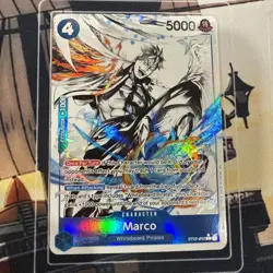 One Piece TCG Marco ST22-012 Alt Art Parallel Starter Deck ST22 NM English - Image 1