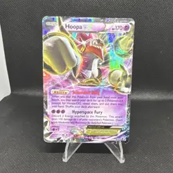Pokemon Hoopa EX Full Art Ultra Rare XY71 Holo 170 HP Card English - Image 1