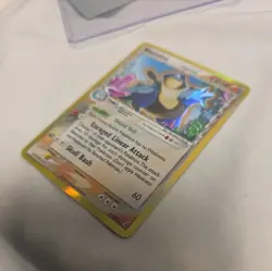 Pokemon TCG Blastoise Delta Holo Rare Card Crystal Guardians 2/100💦💦✨✨ - Image 2