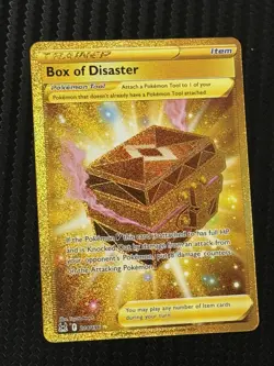Pokemon Card Box Of Disaster 214/196 Secret Rare Lost Origin Near Mint - Image 1