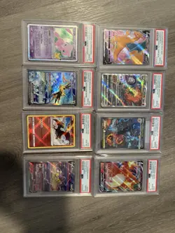 Pokemon PSA Graded Card Lot of 8 - Image 1