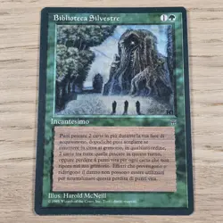 Sylvan Library Legends Italian Magic The Gathering MTG Card - Image 1