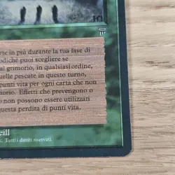 Sylvan Library Legends Italian Magic The Gathering MTG Card - Image 5