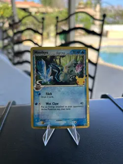 Pokemon TCG Mimikyu SWSH136 Holo Rare Promo Card Celebrations Collection NM - Image 1