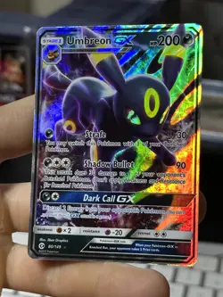 #2 Umbreon GX 80/149 Sun and Moon Base 2017 Holo Pokemon Card TCG - Image 4